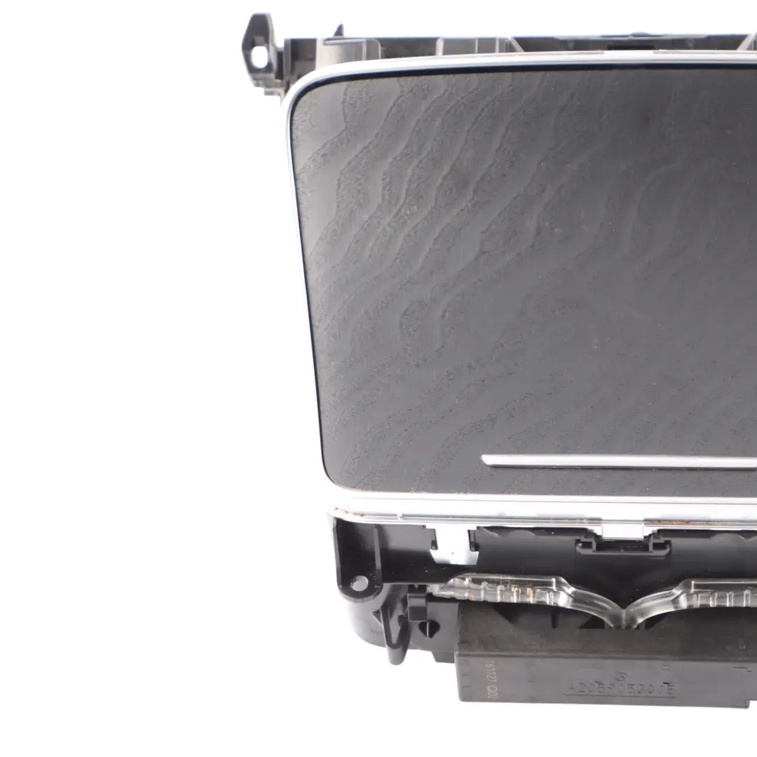 Mercedes W205 Centre Console Storage Compartment Cup Holder Wood - SKU A2056801002 - Part number A2056801002