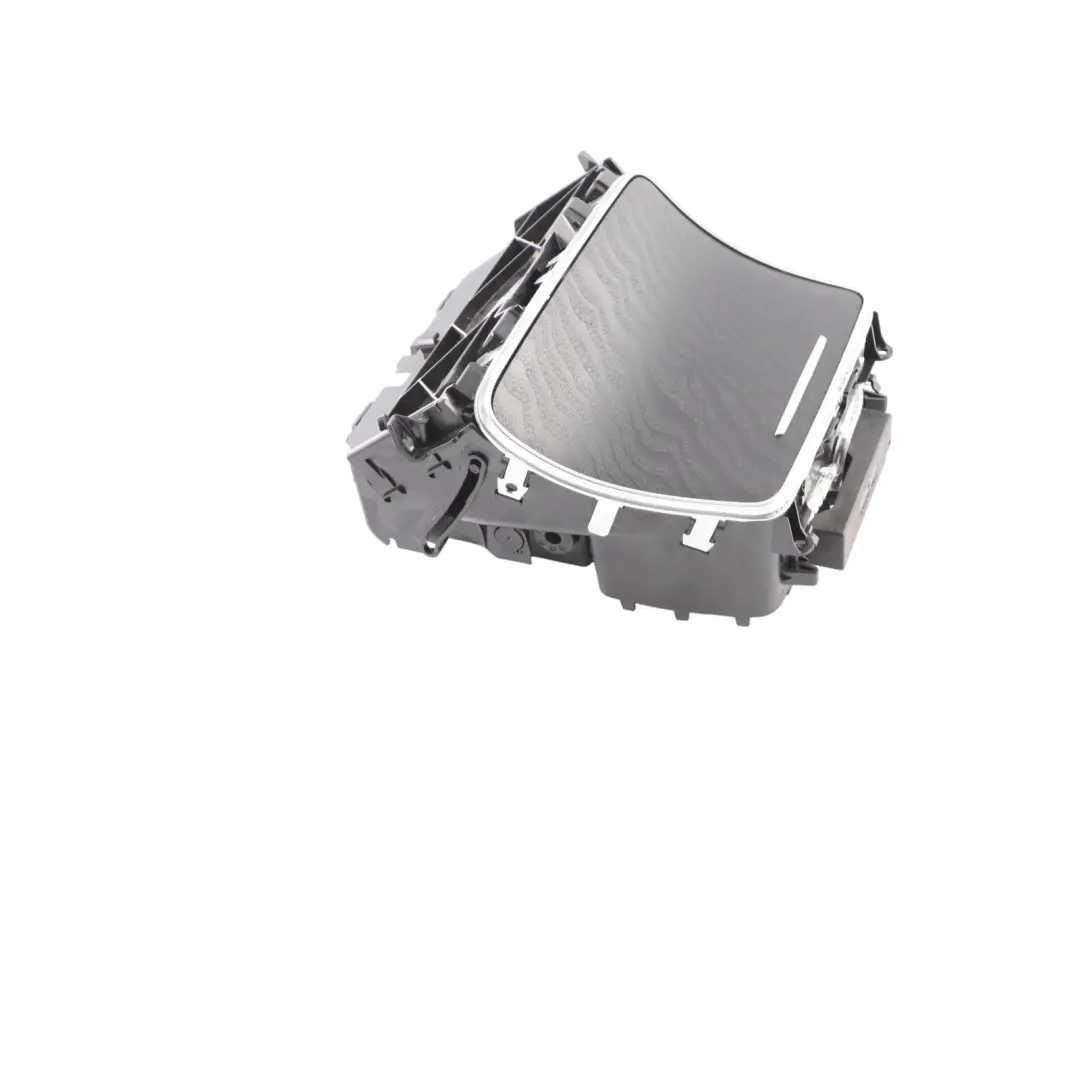 Mercedes W205 Centre Console Storage Compartment Cup Holder Wood - SKU A2056801002 - Part number A2056801002