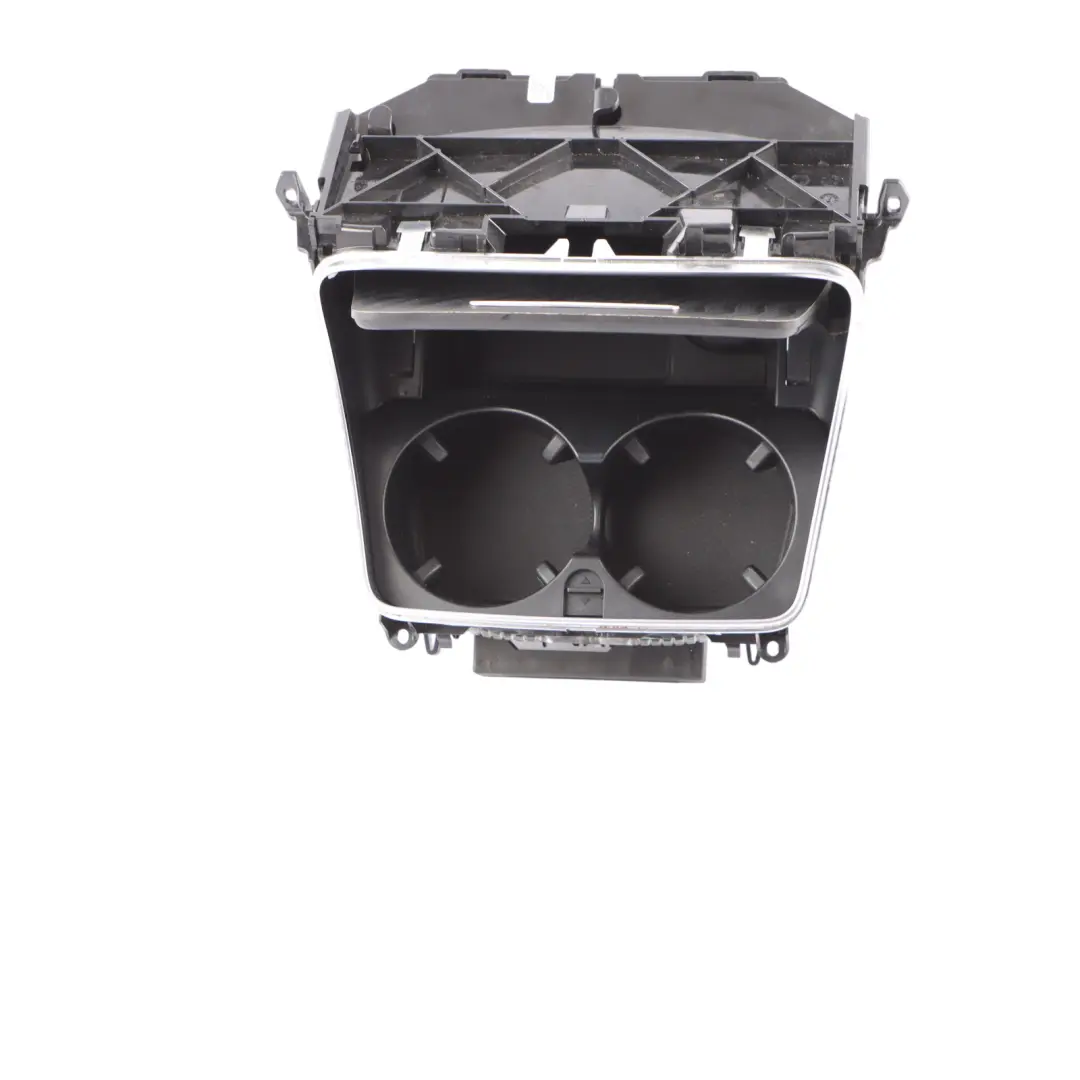 Mercedes W205 Centre Console Storage Compartment Cup Holder Wood - SKU A2056801002 - Part number A2056801002