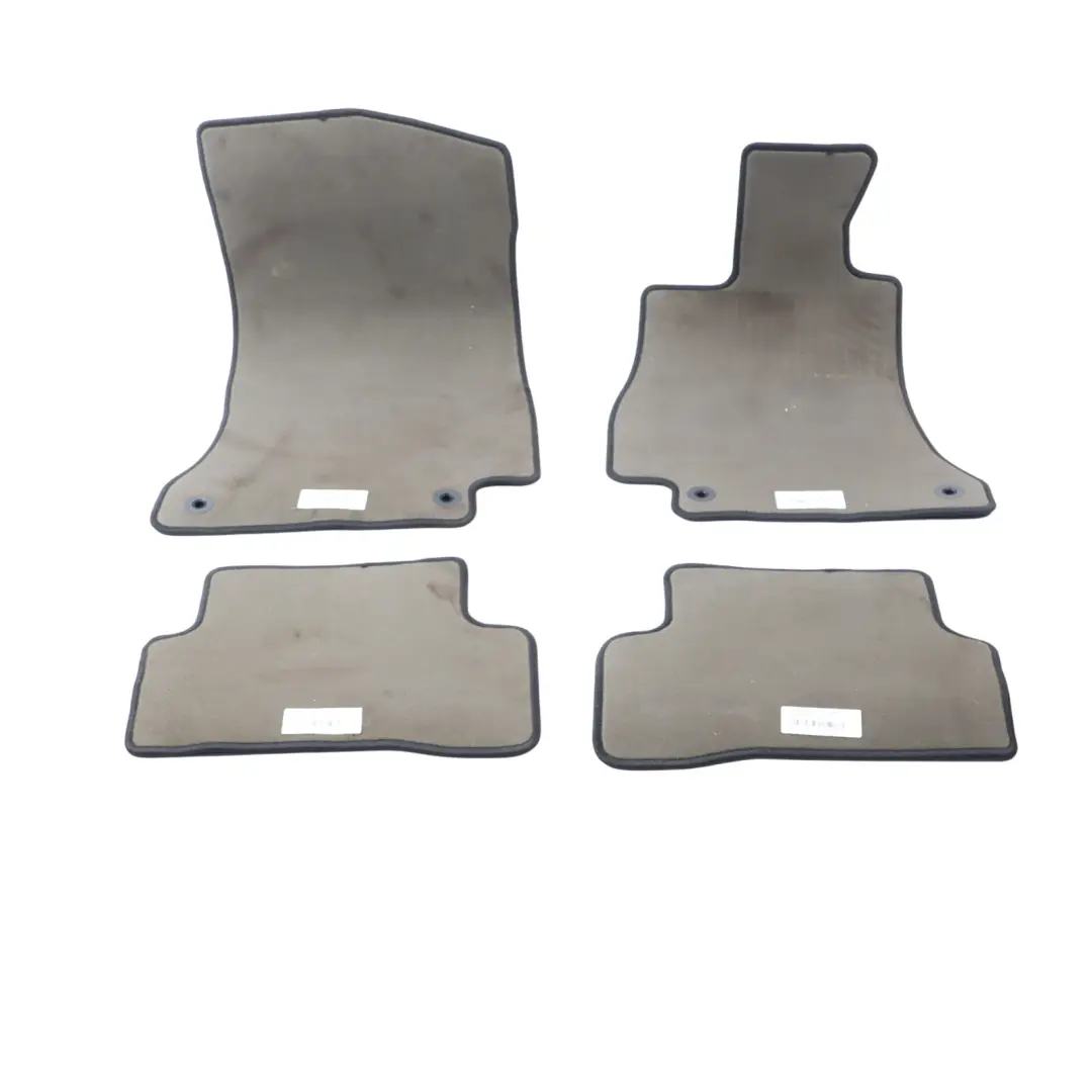 Interior Carpet Floor Mats Black Front Rear Set to Mercedes C205 AMG with Part number A2056802601 Mercedes C205 AMG Interior Carpet Floor Mats Black Front Rear Set - SKU RHD-A2056802601-2 - Part number A2056802601
