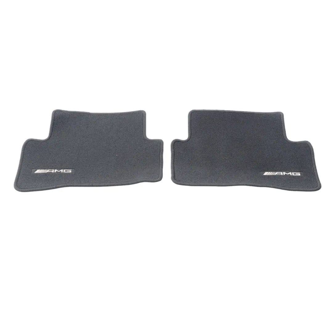 Mercedes C205 AMG Interior Carpet Floor Mats Black Front Rear Set - SKU RHD-A2056802601-2 - Part number A2056802601