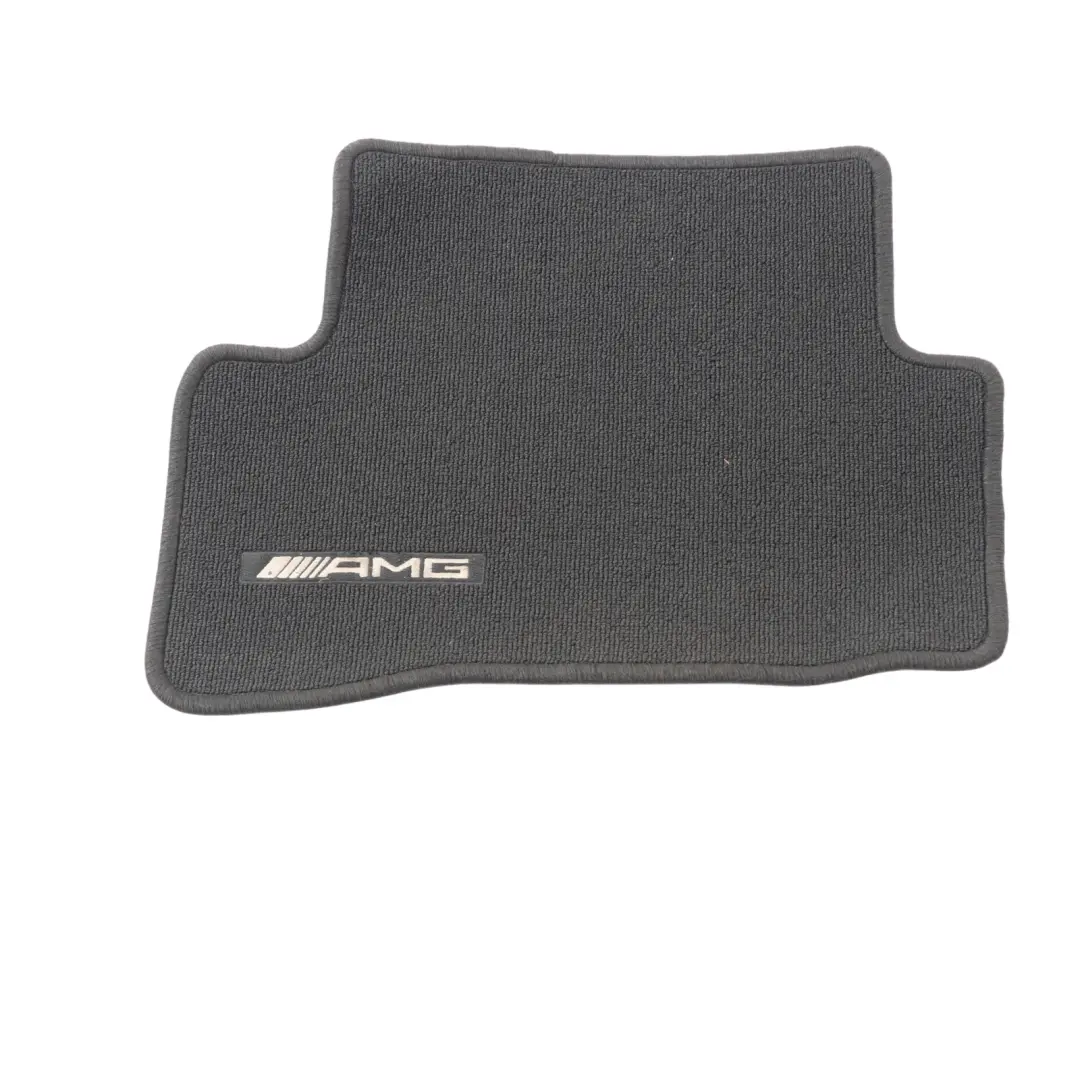 Interior Carpet Floor Mats Black Front Rear Set to Mercedes C205 AMG with Part number A2056802601 Mercedes C205 AMG Interior Carpet Floor Mats Black Front Rear Set - SKU RHD-A2056802601-2 - Part number A2056802601