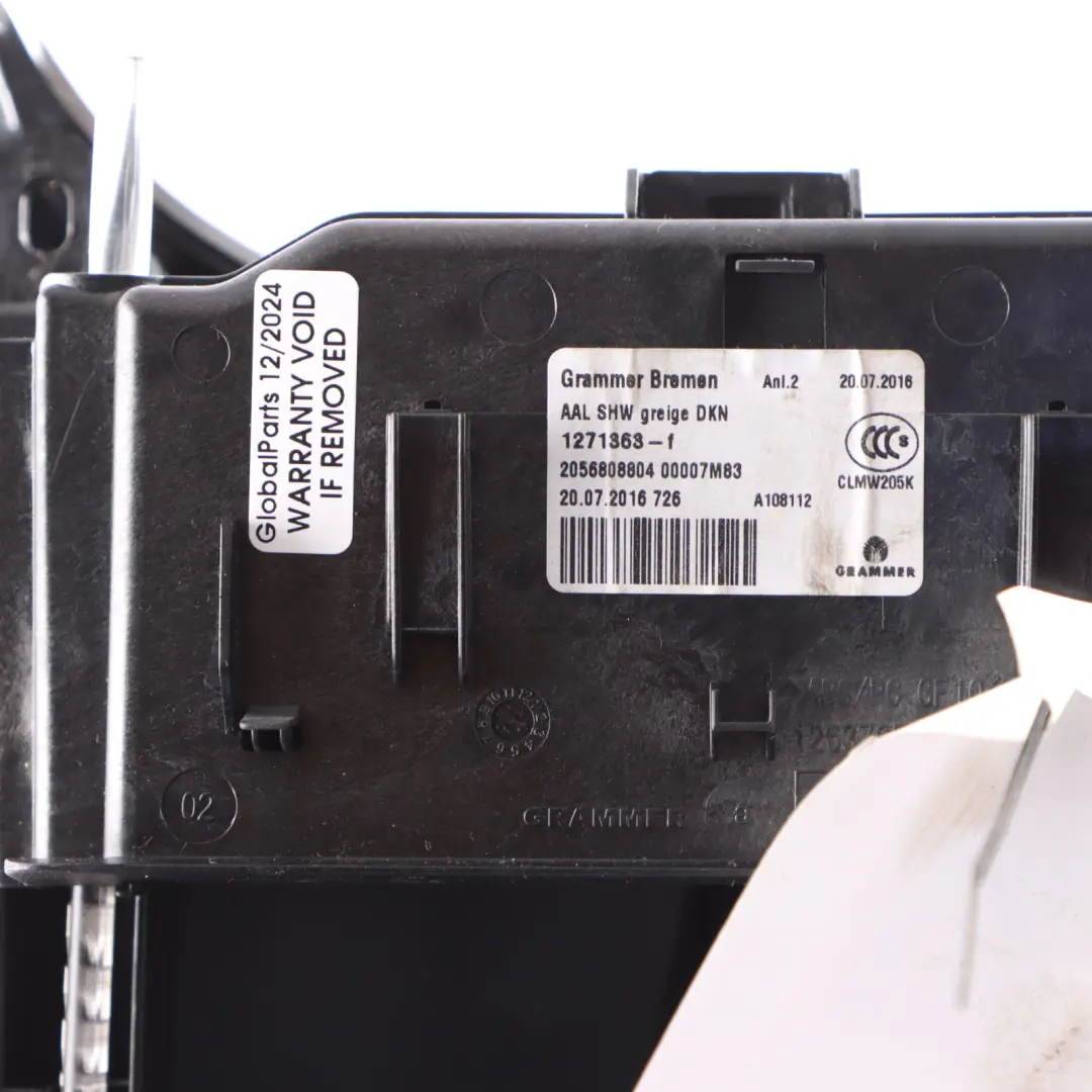 Mercedes W205 Centre Console Arm Rest Storage Split Slide Tray - SKU A2056808804-2 - Part number A2056808804