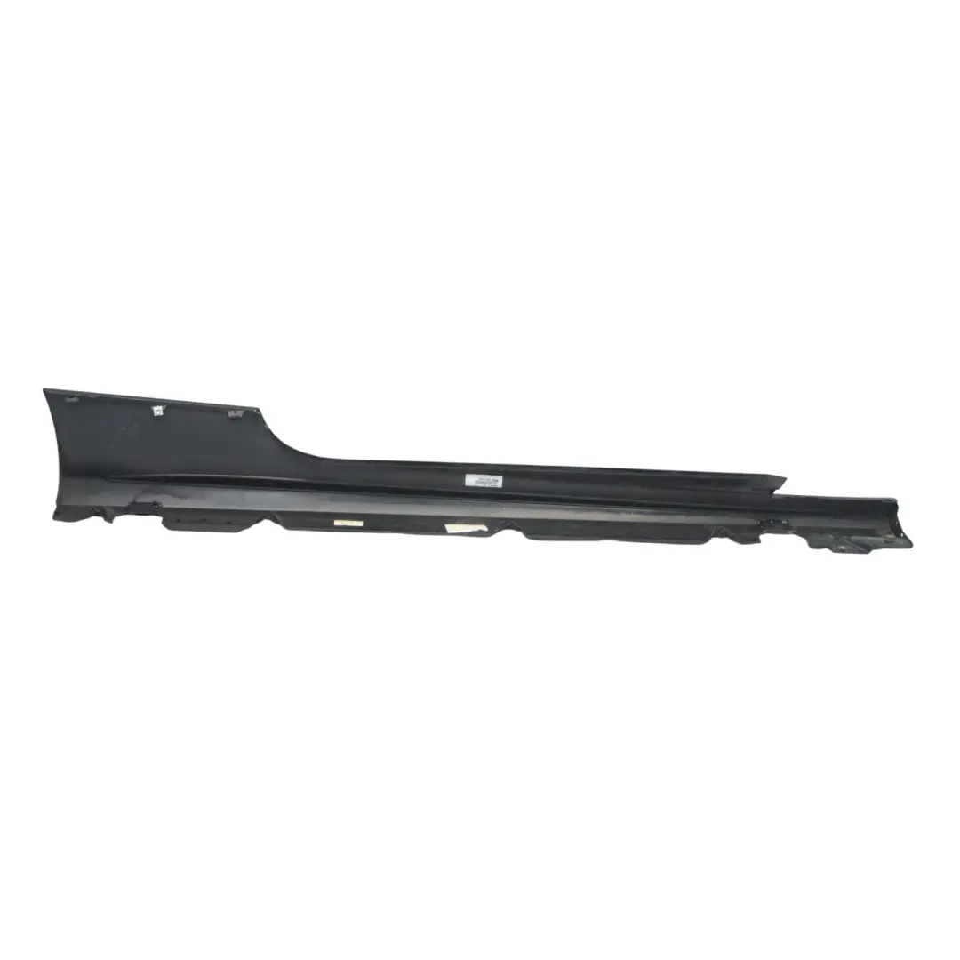 Mercedes C205 Side Skirt AMG Left N/S Door Sill Cover Obsidian Black - 197 - SKU A2056980100-OB - Part number A2056980100