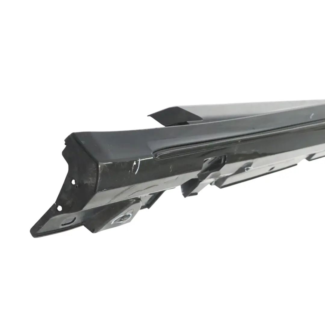 Side Skirt AMG Left N/S Door Sill Cover Obsidian Black - 197 to Mercedes C205 with Part number A2056980100 Mercedes C205 Side Skirt AMG Left N/S Door Sill Cover Obsidian Black - 197 - SKU A2056980100-OB - Part number A2056980100