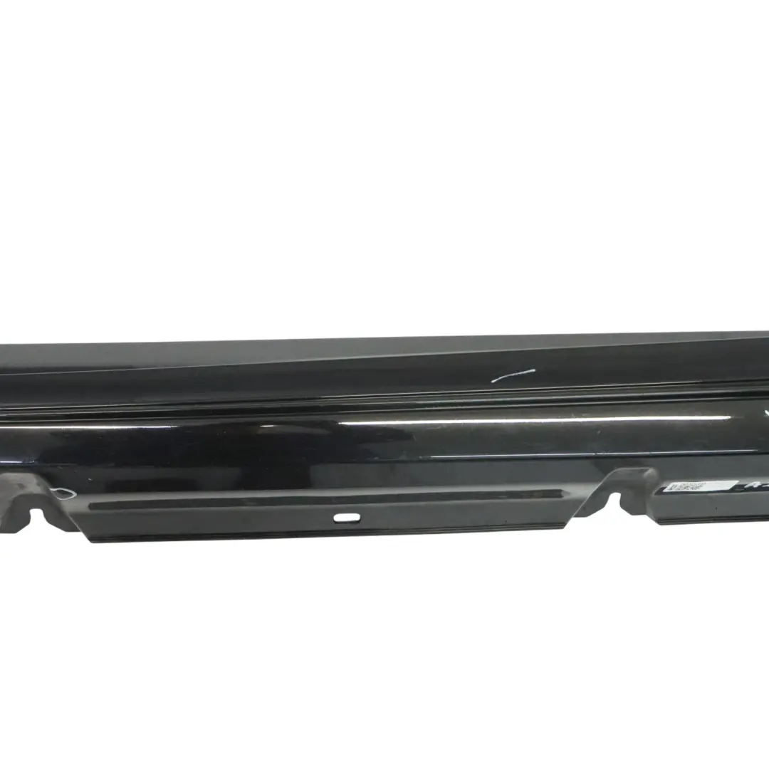 Side Skirt AMG Left N/S Door Sill Cover Obsidian Black - 197 to Mercedes C205 with Part number A2056980100 Mercedes C205 Side Skirt AMG Left N/S Door Sill Cover Obsidian Black - 197 - SKU A2056980100-OB - Part number A2056980100