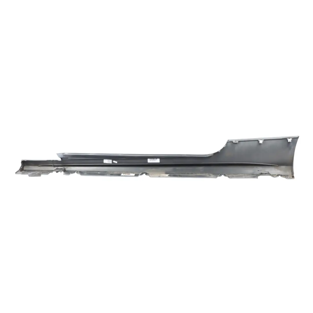 Mercedes C205 Side Skirt AMG Right O/S Door Sill Cover Selenite Grey - 992 - SKU A2056980200-SEL - Part number A2056980200