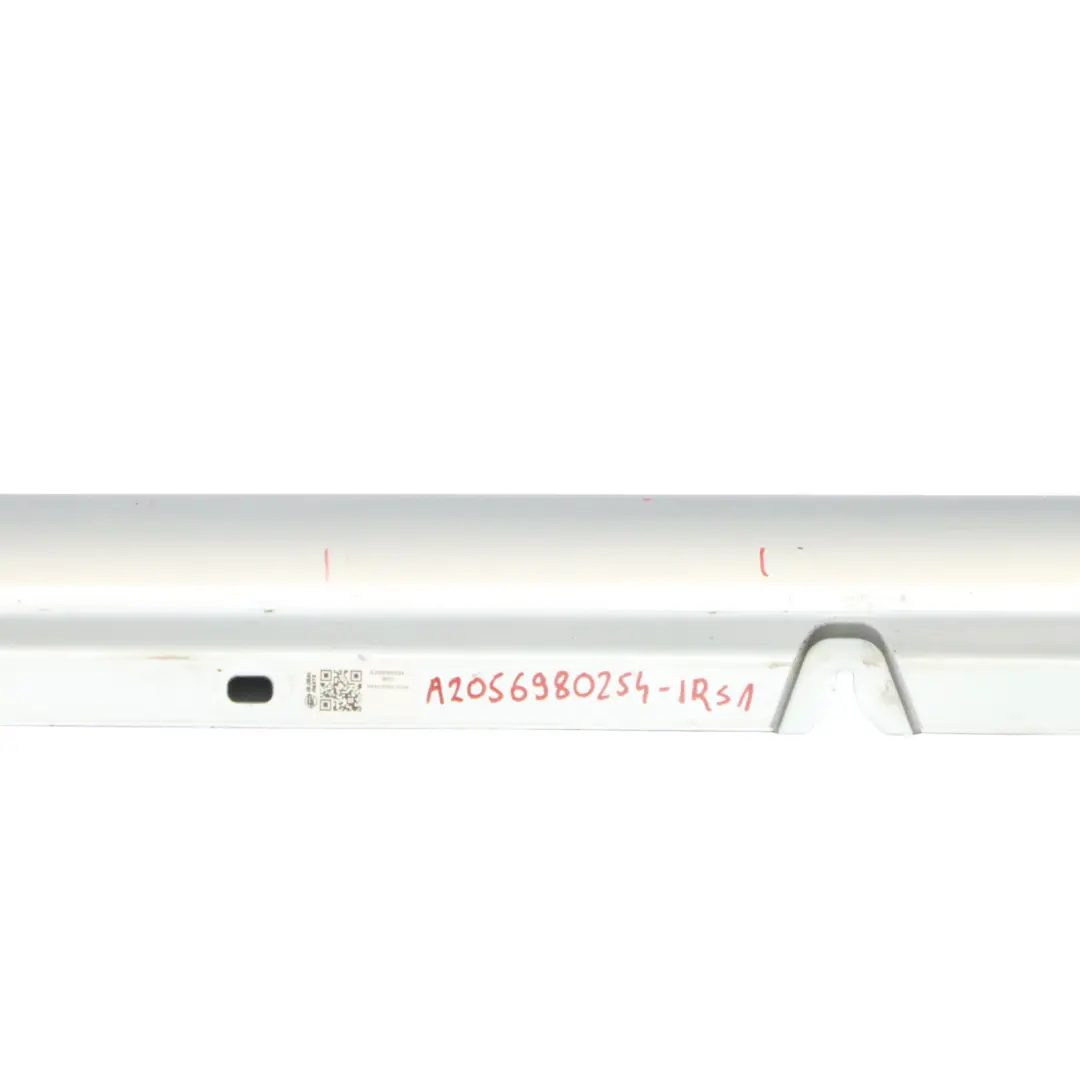 Side Skirt Right O/S Door Sill Cover Iridium Silver Metallic - 775 to Mercedes W205 with Part number A2056980254 Mercedes W205 Side Skirt Right O/S Door Sill Cover Iridium Silver Metallic - 775 - SKU A2056980254-IRS1 - Part number A2056980254