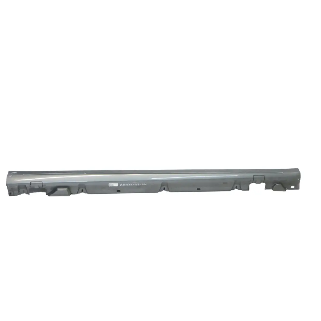 Mercedes W205 Side Skirt Right O/S Door Sill Cover Selenite Grey Metallic - 992 - SKU A2056981454-SEL - Part number A2056981454