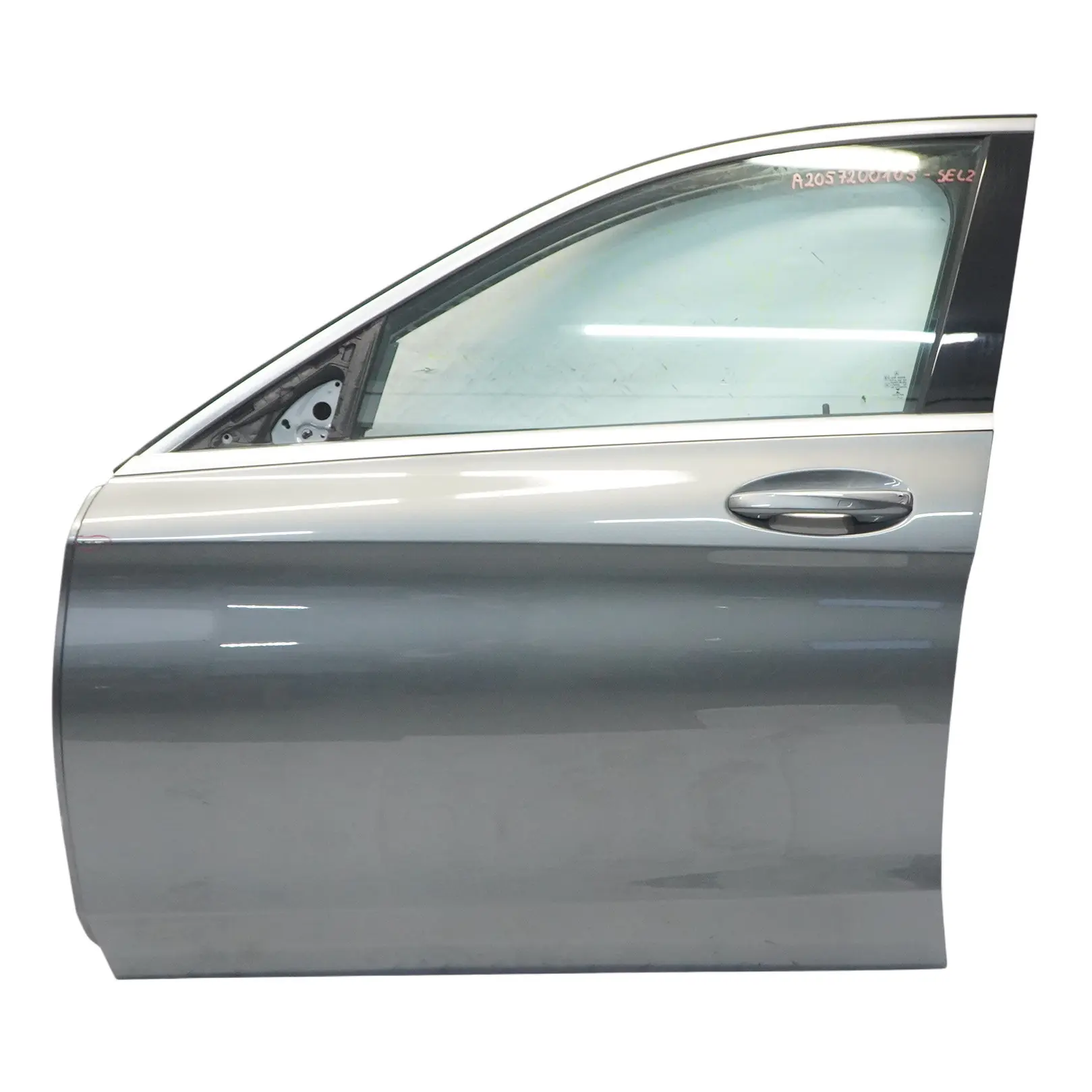 Mercedes W205 Porta anteriore sinistra Grigio Selenite metallizzato - 992