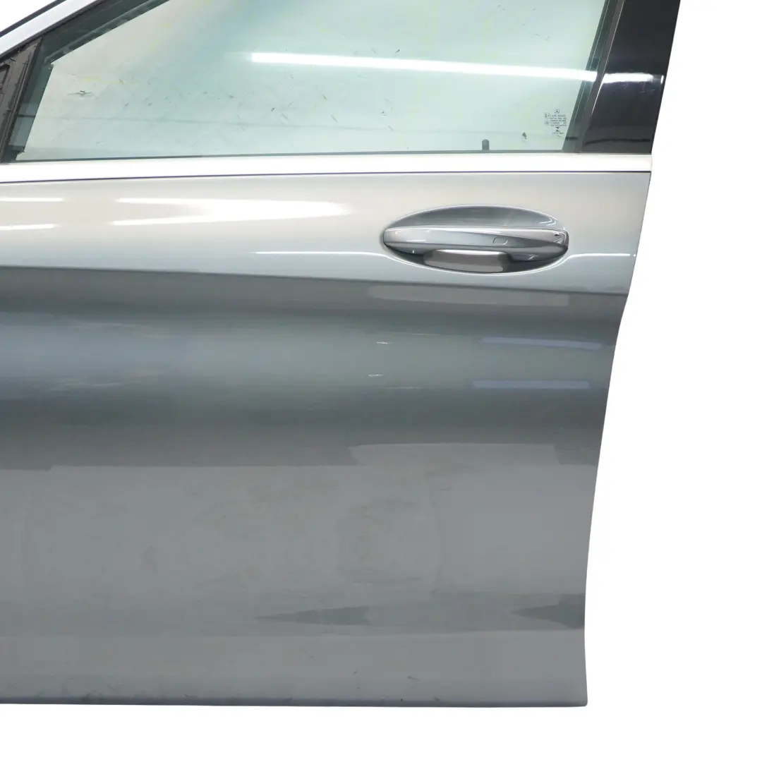 Mercedes W205 Door Front Left N/S Selenite Grey Metallic - 992 - SKU A2057200105-SEL2 - Part number A2057200105
