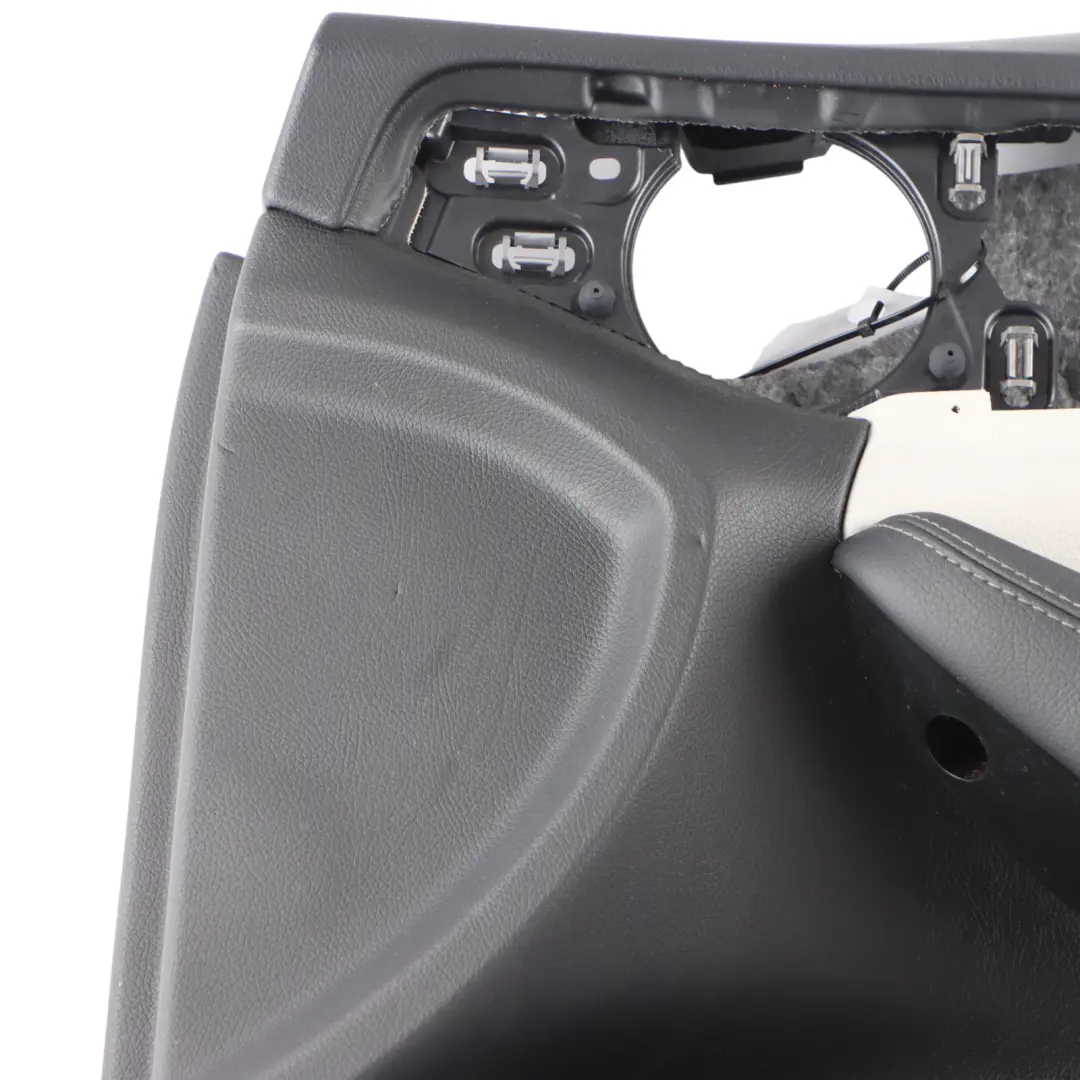 Front Door Card Right O/S Trim Panel Covering Leather Beige to Mercedes W205 with Part number A2057207629 Mercedes W205 Front Door Card Right O/S Trim Panel Covering Leather Beige - SKU A2057207629-2 - Part number A2057207629