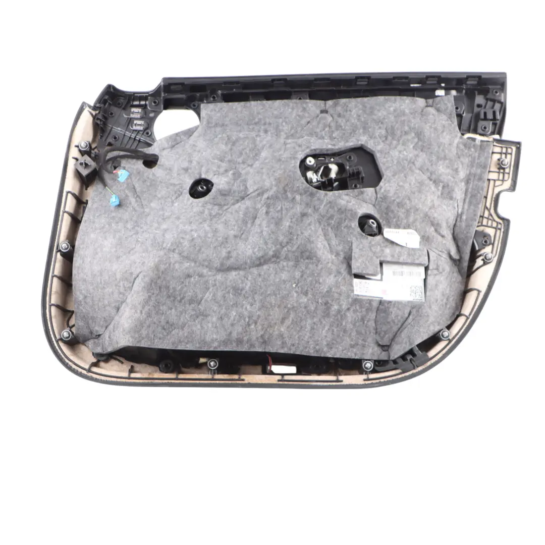 Front Door Card Left N/S Trim Panel Covering Leather Black to Mercedes W205 with Part number A2057208129 Mercedes W205 Front Door Card Left N/S Trim Panel Covering Leather Black - SKU A2057208129-1 - Part number A2057208129