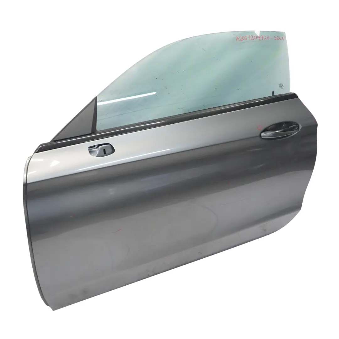 Door Front Left N/S Coupe Cabrio Selenite Grey - 992 to Mercedes C205 A205 with Part number A2057209726 Mercedes C205 A205 Door Front Left N/S Coupe Cabrio Selenite Grey - 992 - SKU A2057209726-SEL1 - Part number A2057209726