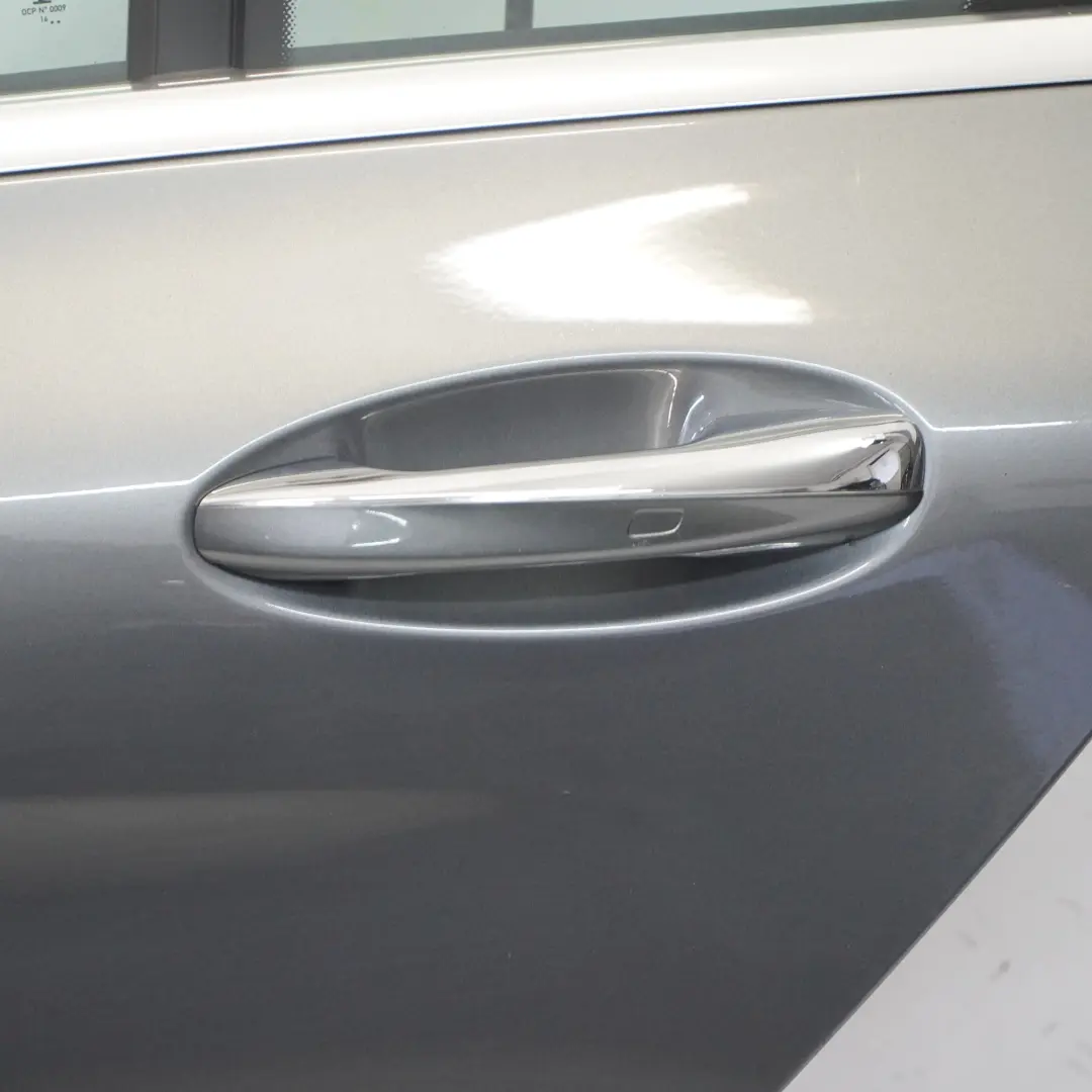 Mercedes W205 Door Rear Left N/S Selenite Grey Metallic - 992 - SKU A2057300105-SEL2 - Part number A2057300105