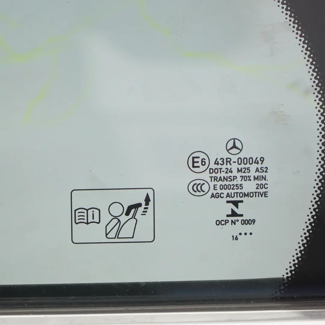 Door Rear Left N/S Selenite Grey Metallic - 992 to Mercedes W205 with Part number A2057300105 Mercedes W205 Door Rear Left N/S Selenite Grey Metallic - 992 - SKU A2057300105-SEL2 - Part number A2057300105