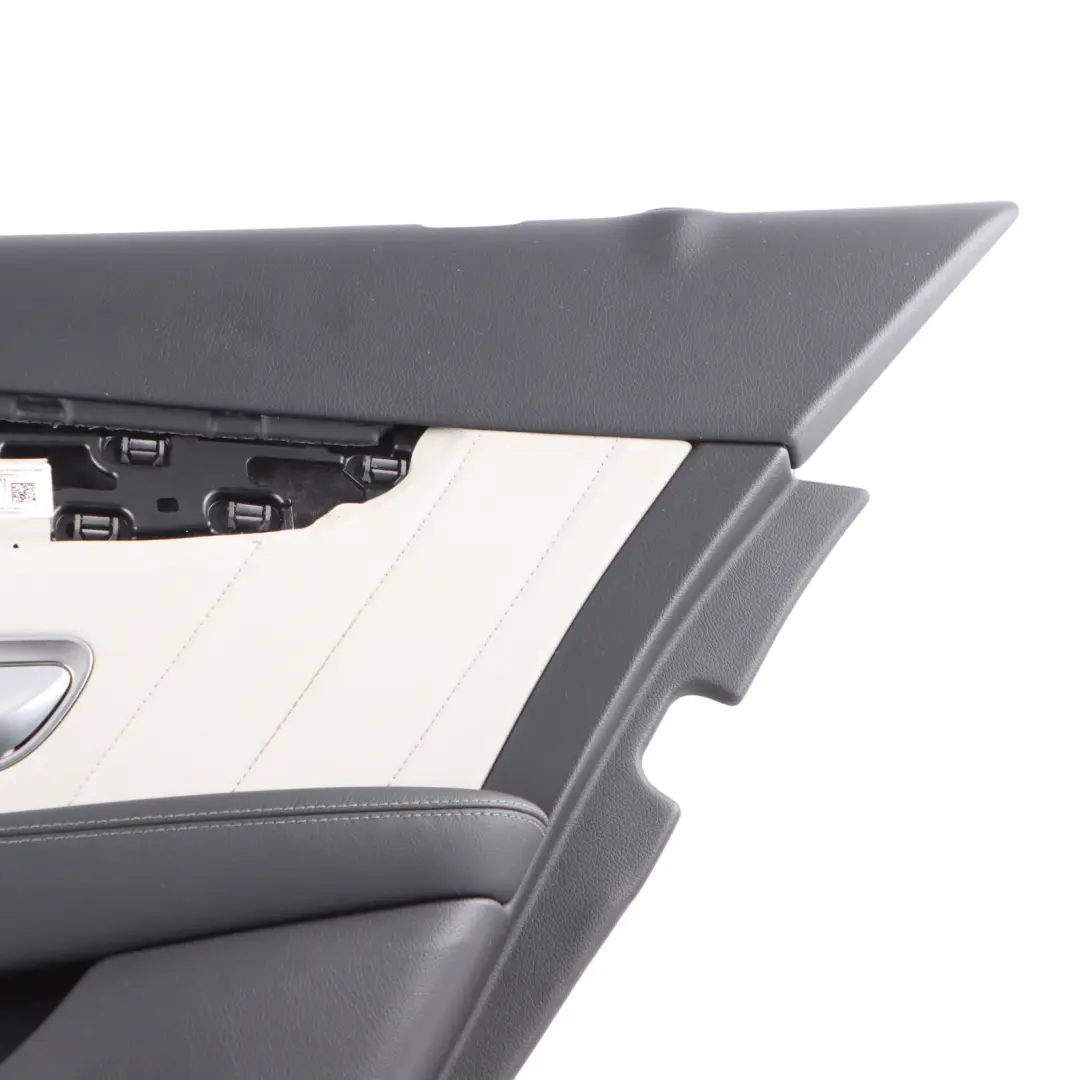 Mercedes W205 Rear Door Card Right O/S Trim Panel Cover AMG Line Black Leather - SKU A2057305401-2 - Part number A2057305401