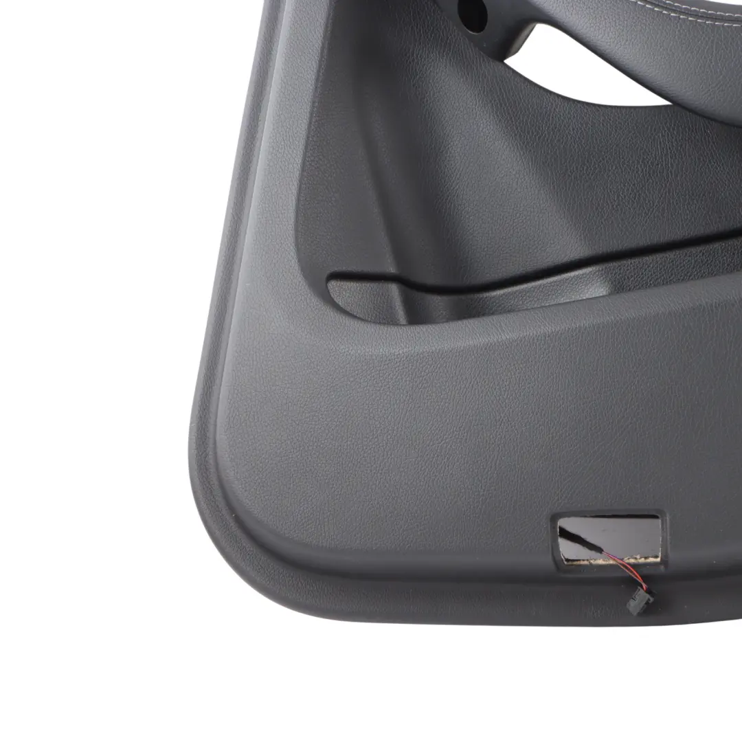 Door Card Right O/S Trim Panel Cover AMG Line Black Leather to Mercedes W205 Rear with Part number A2057305401 Mercedes W205 Rear Door Card Right O/S Trim Panel Cover AMG Line Black Leather - SKU A2057305401-2 - Part number A2057305401