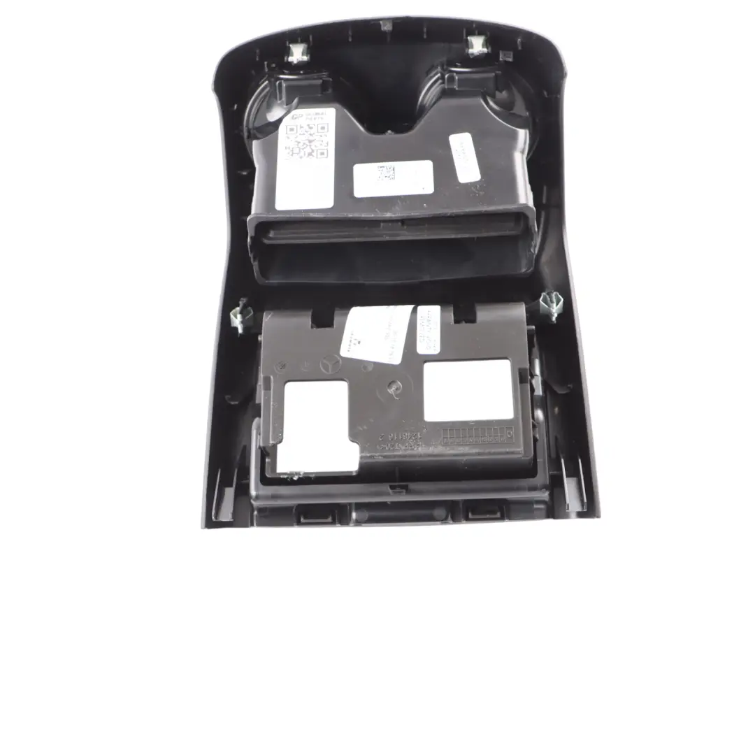 Centre Console Rear Air Vent Storage Tray Trim Black to Mercedes W205 with Part number A2058308301 Mercedes W205 Centre Console Rear Air Vent Storage Tray Trim Black - SKU A2058308301-2 - Part number A2058308301