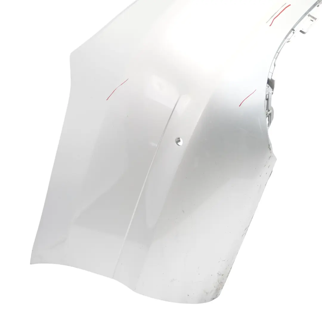 Mercedes W205 Bumper Rear Trim Panel Cover Iridium Silver Metallic - 775 - SKU A2058800447-IRS - Part number A2058800447