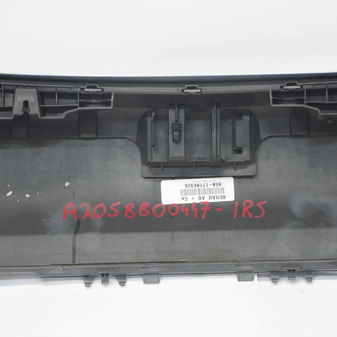 Mercedes W205 Zderzak Tylny Iridium Silver Srebrny Metalik - 775 - SKU A2058800447-IRS - Numer Części A2058800447