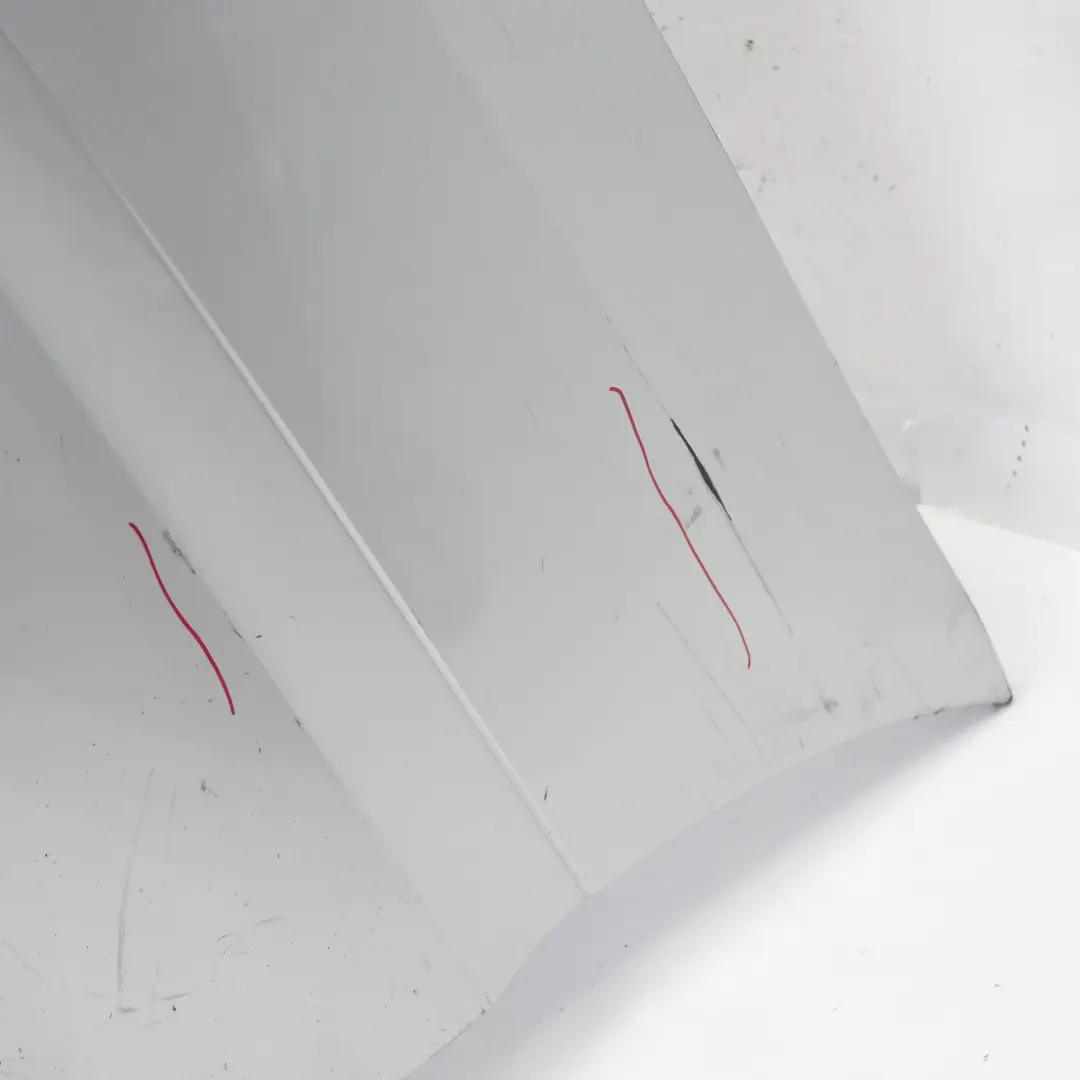 Bumper Rear Trim Panel Cover Iridium Silver Metallic - 775 to Mercedes W205 with Part number A2058800447 Mercedes W205 Bumper Rear Trim Panel Cover Iridium Silver Metallic - 775 - SKU A2058800447-IRS - Part number A2058800447