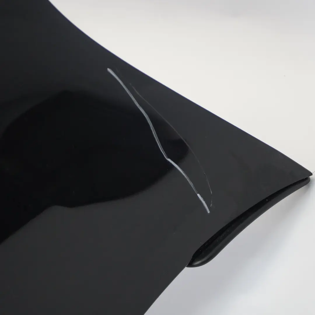 Bumper Rear Trim Panel Covering AMG Obsidian Black Metallic - 197 to Mercedes C205 with Part number A2058802206 Mercedes C205 Bumper Rear Trim Panel Covering AMG Obsidian Black Metallic - 197 - SKU A2058802206-OB2 - Part number A2058802206