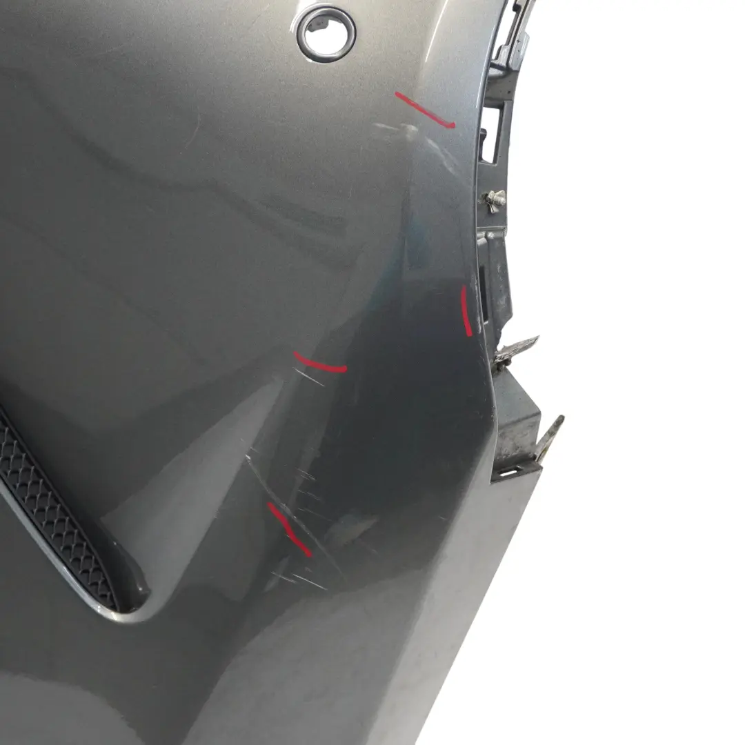 Mercedes C205 Bumper Rear Trim Panel Covering Selenite Grey Metallic - 992 - SKU A2058808803-SEL1 - Part number A2058808803