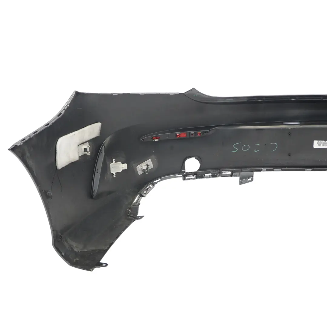 Mercedes C205 Bumper Rear Trim Panel Covering Selenite Grey Metallic - 992 - SKU A2058808803-SEL1 - Part number A2058808803