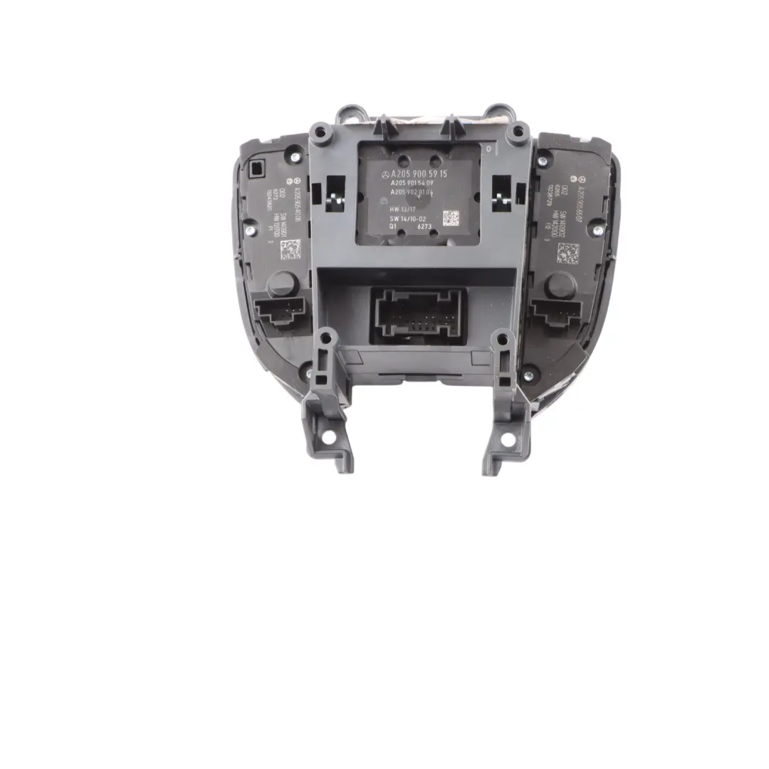 Console Switch Panel Sat Navigation Knob Controller to Mercedes W205 with Part number A2059005915 Mercedes W205 Console Switch Panel Sat Navigation Knob Controller - SKU A2059005915-6 - Part number A2059005915