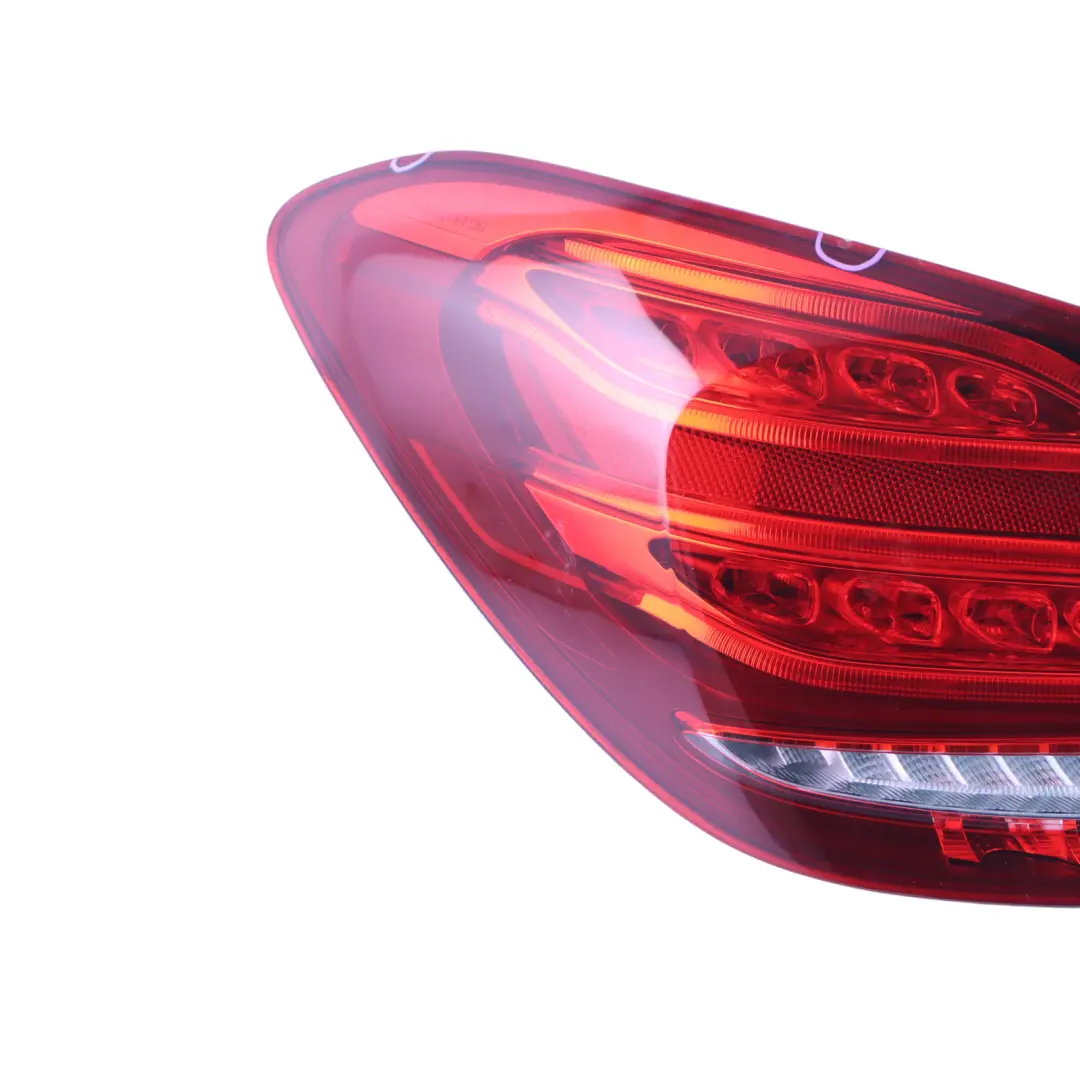 Mercedes W205 Saloon Rear Lamp LED Side Panel Left N/S Tail Light - SKU A2059061357-1 - Part number A2059061357