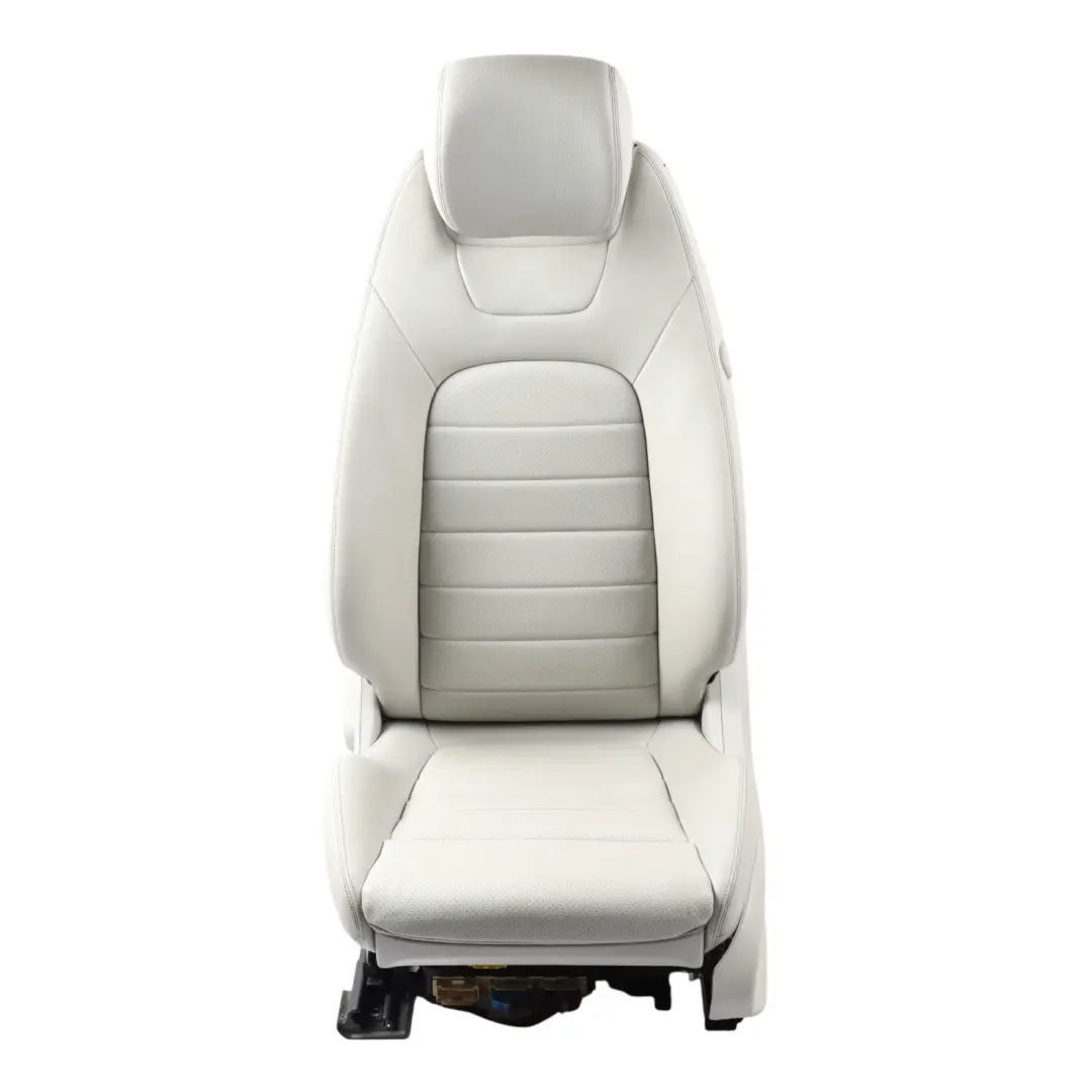 Front Left N/S Heated Memory Imiation Leather Grey to Mercedes C205 Coupe Seat with Part number A2059104502 Mercedes C205 Coupe Seat Front Left N/S Heated Memory Imiation Leather Grey - SKU A2059104502-6 - Part number A2059104502