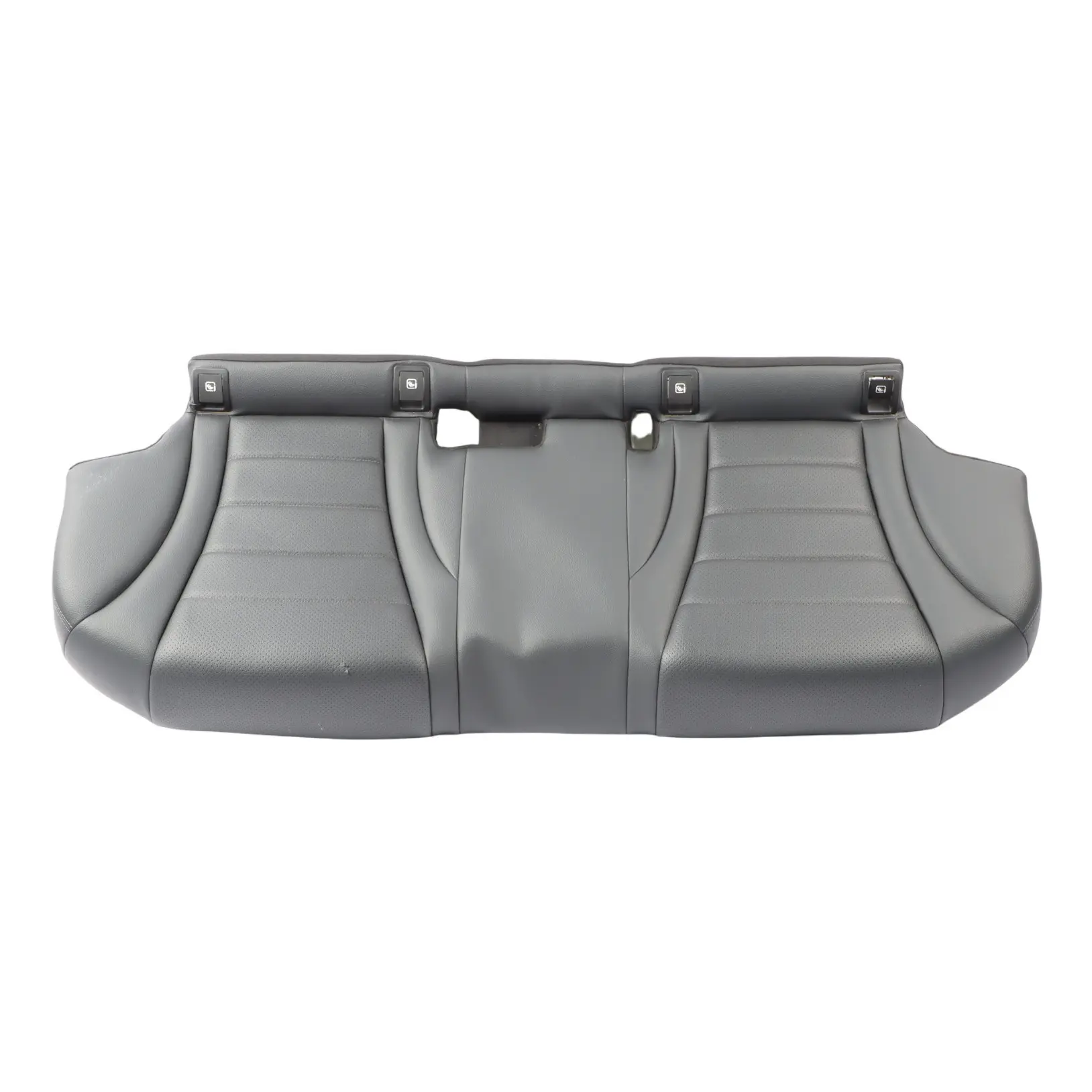 Mercedes W205 Siège arrière banquette habillage garniture simili cuir noir