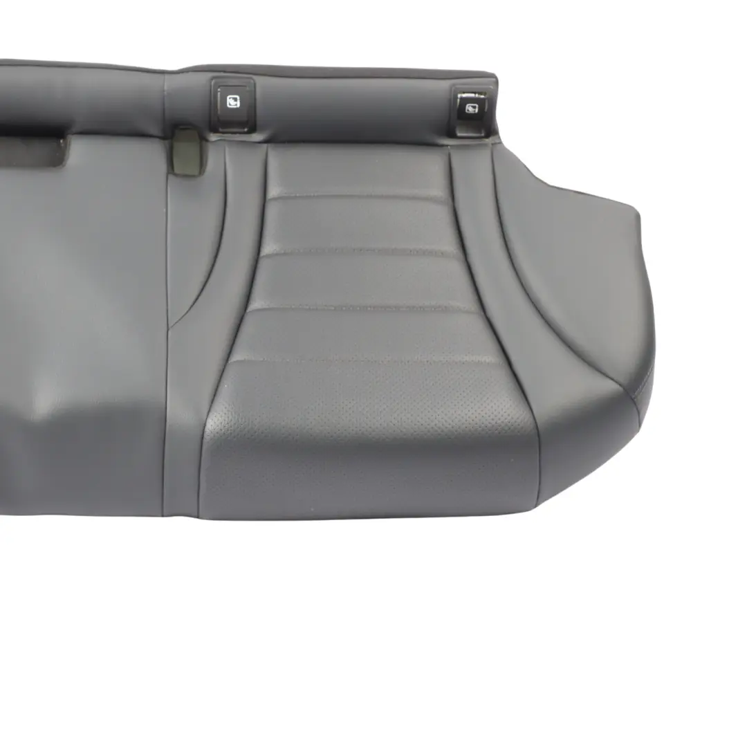 Mercedes W205 Siège arrière banquette habillage garniture simili cuir noir - SKU A2059200650-1 - Numéro de pièce A2059200650