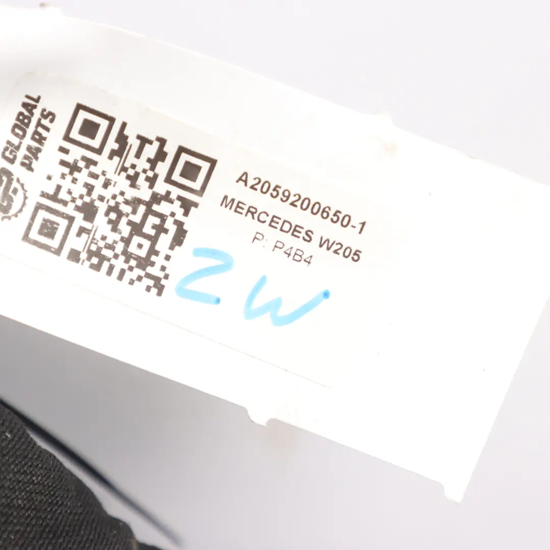 Asiento Trasero Banqueta Recubrimiento Tapiceria Imitacion Cuero para Mercedes W205 con número de pieza A2059200650 Mercedes W205 Asiento Trasero Banqueta Recubrimiento Tapiceria Imitacion Cuero - SKU A2059200650-1 - Número de pieza A2059200650