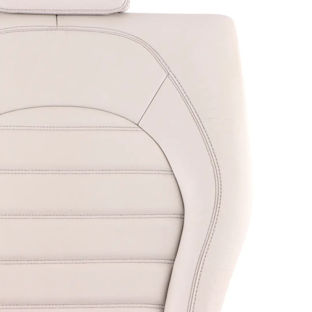 Mercedes W205 Rear Seat Backrest Left N/S Back Cover Trim Panel Beige Leather - SKU A2059203560-2 - Part number A2059203560