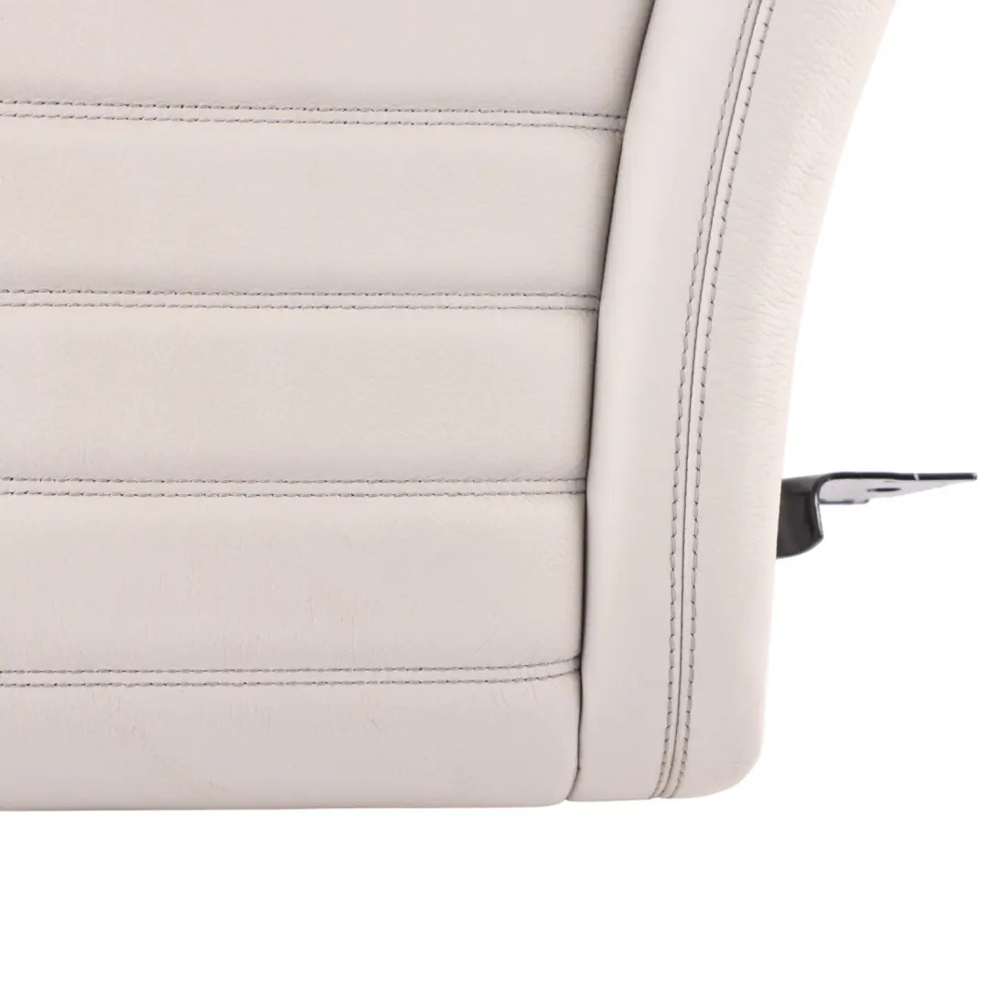 Backrest Left N/S Back Cover Trim Panel Beige Leather to Mercedes W205 Rear Seat with Part number A2059203560 Mercedes W205 Rear Seat Backrest Left N/S Back Cover Trim Panel Beige Leather - SKU A2059203560-2 - Part number A2059203560