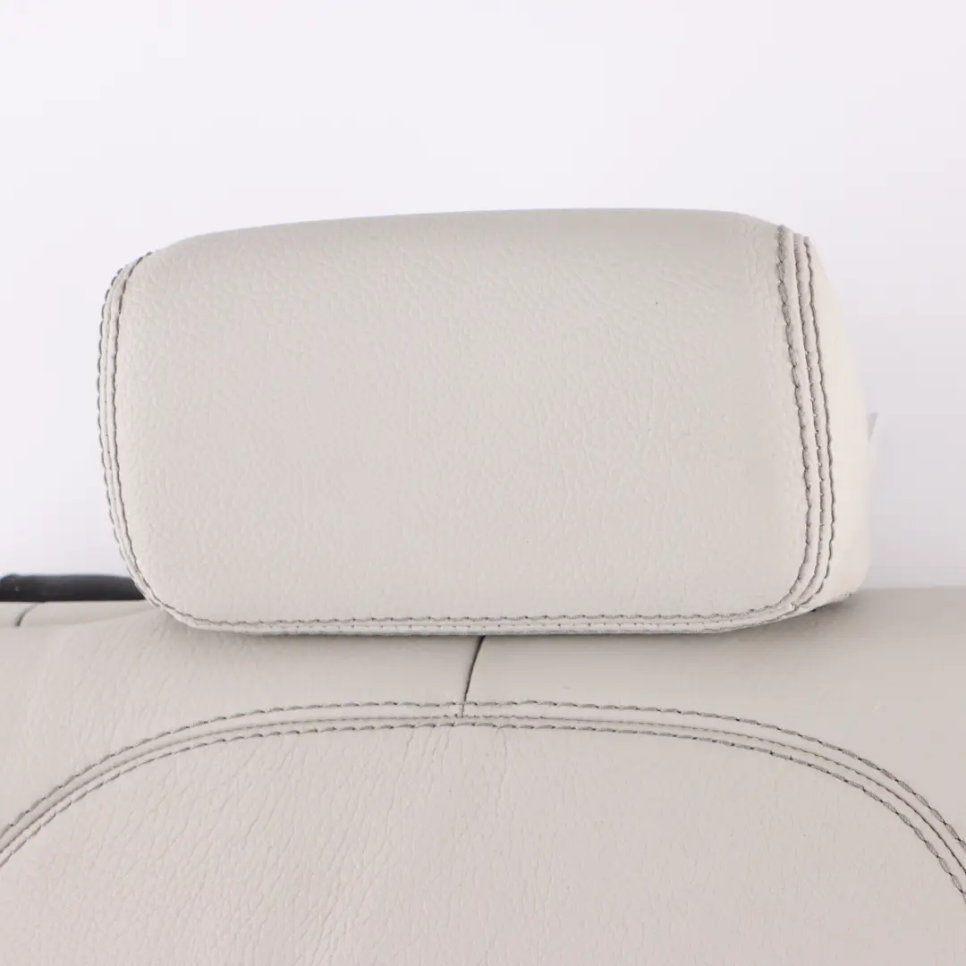 Backrest Left N/S Back Cover Trim Panel Beige Leather to Mercedes W205 Rear Seat with Part number A2059203560 Mercedes W205 Rear Seat Backrest Left N/S Back Cover Trim Panel Beige Leather - SKU A2059203560-2 - Part number A2059203560