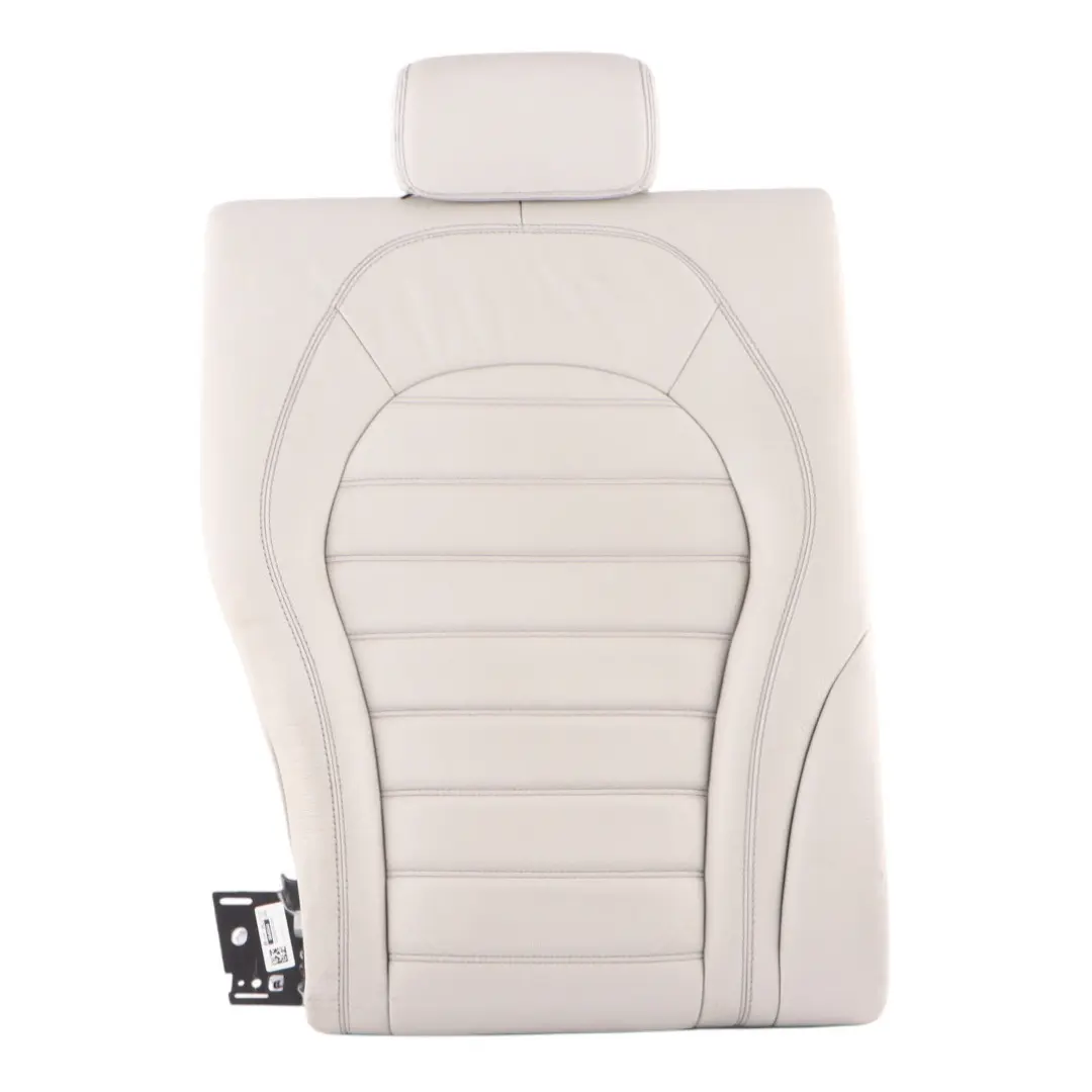 Mercedes W205 Rear Seat Backrest Right O/S Back Cover Trim Panel Beige Leather - SKU A2059203660-2 - Part number A2059203660