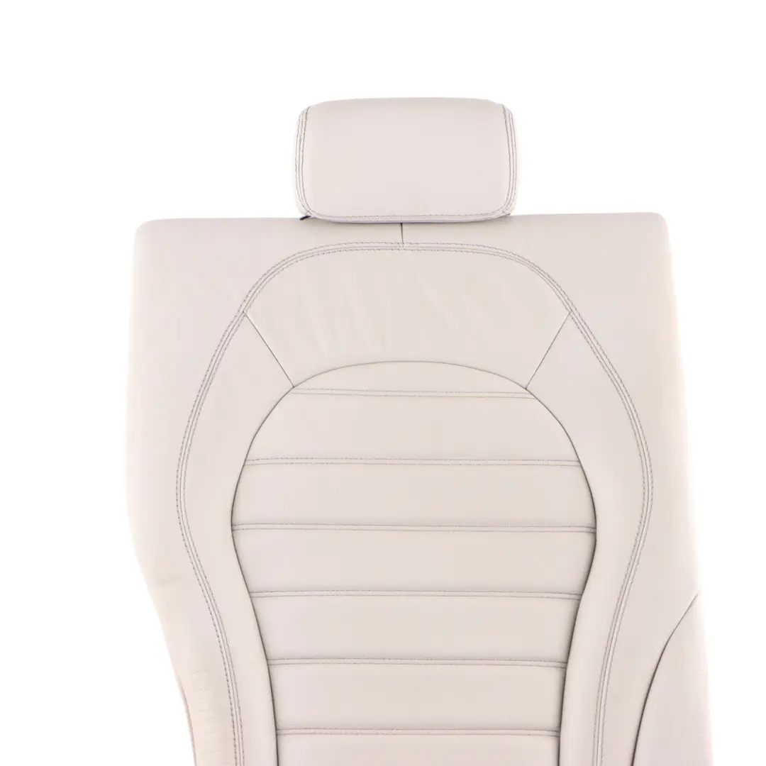 Backrest Right O/S Back Cover Trim Panel Beige Leather to Mercedes W205 Rear Seat with Part number A2059203660 Mercedes W205 Rear Seat Backrest Right O/S Back Cover Trim Panel Beige Leather - SKU A2059203660-2 - Part number A2059203660
