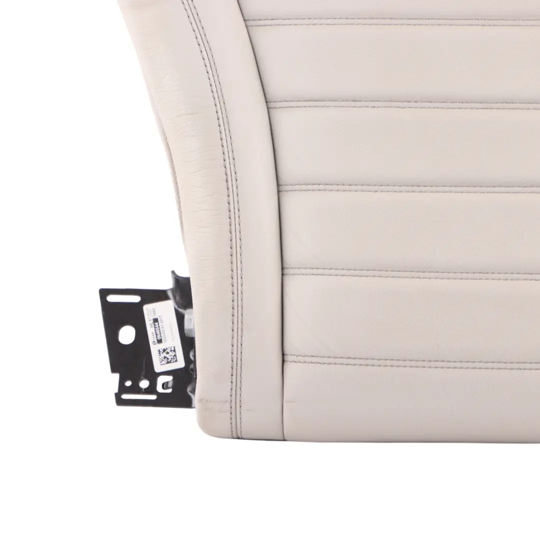 Backrest Right O/S Back Cover Trim Panel Beige Leather to Mercedes W205 Rear Seat with Part number A2059203660 Mercedes W205 Rear Seat Backrest Right O/S Back Cover Trim Panel Beige Leather - SKU A2059203660-2 - Part number A2059203660