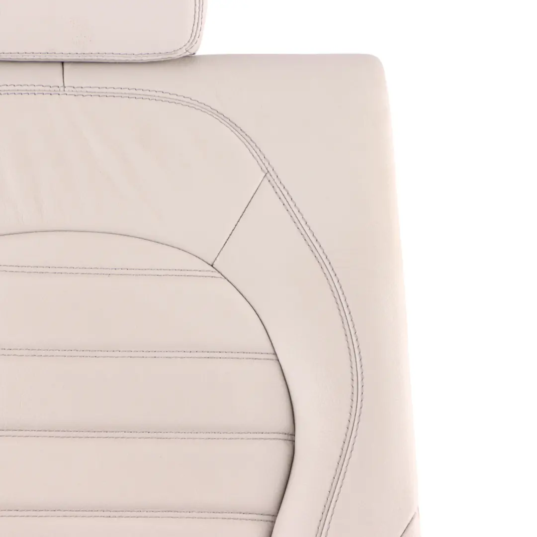 Mercedes W205 Rear Seat Backrest Right O/S Back Cover Trim Panel Beige Leather - SKU A2059203660-2 - Part number A2059203660