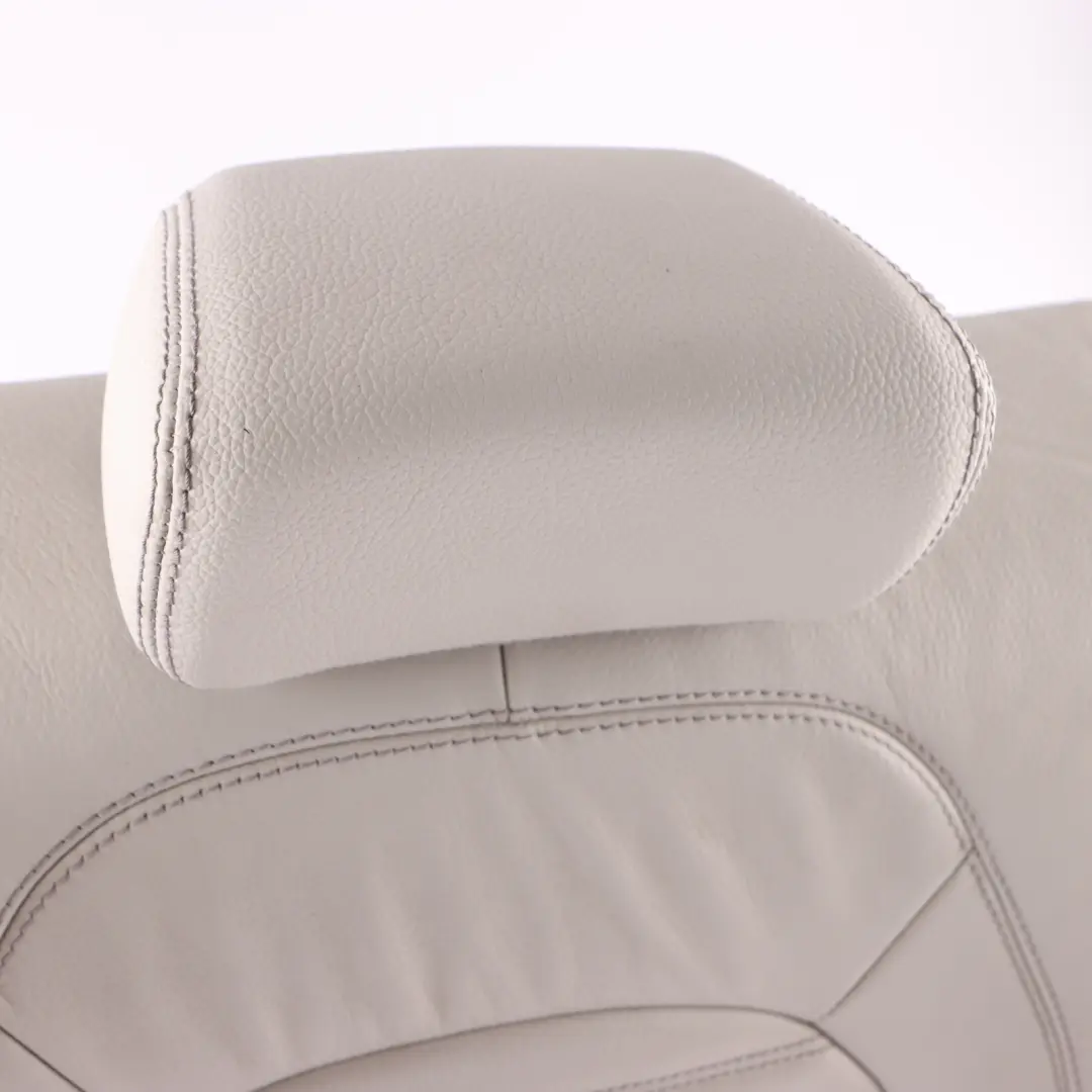 Backrest Right O/S Back Cover Trim Panel Beige Leather to Mercedes W205 Rear Seat with Part number A2059203660 Mercedes W205 Rear Seat Backrest Right O/S Back Cover Trim Panel Beige Leather - SKU A2059203660-2 - Part number A2059203660