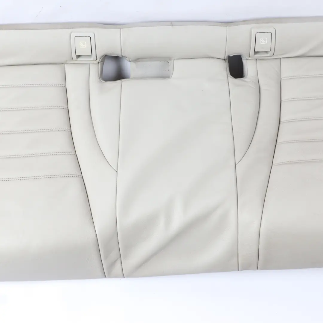 Mercedes W205 Rear Seat Bench Couch Covering Trim Seating Grey Leather - SKU A2059206705-2 - Part number A2059206705