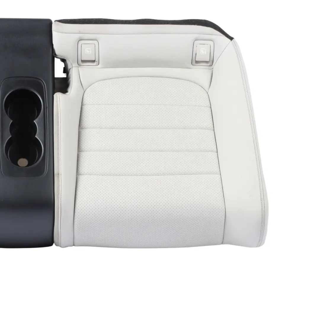 Bench Bottom Lower Covering Cup Holder Grey Leather to Mercedes C205 Rear Seat with Part number A2059207900 Mercedes C205 Rear Seat Bench Bottom Lower Covering Cup Holder Grey Leather - SKU A2059207900-1 - Part number A2059207900