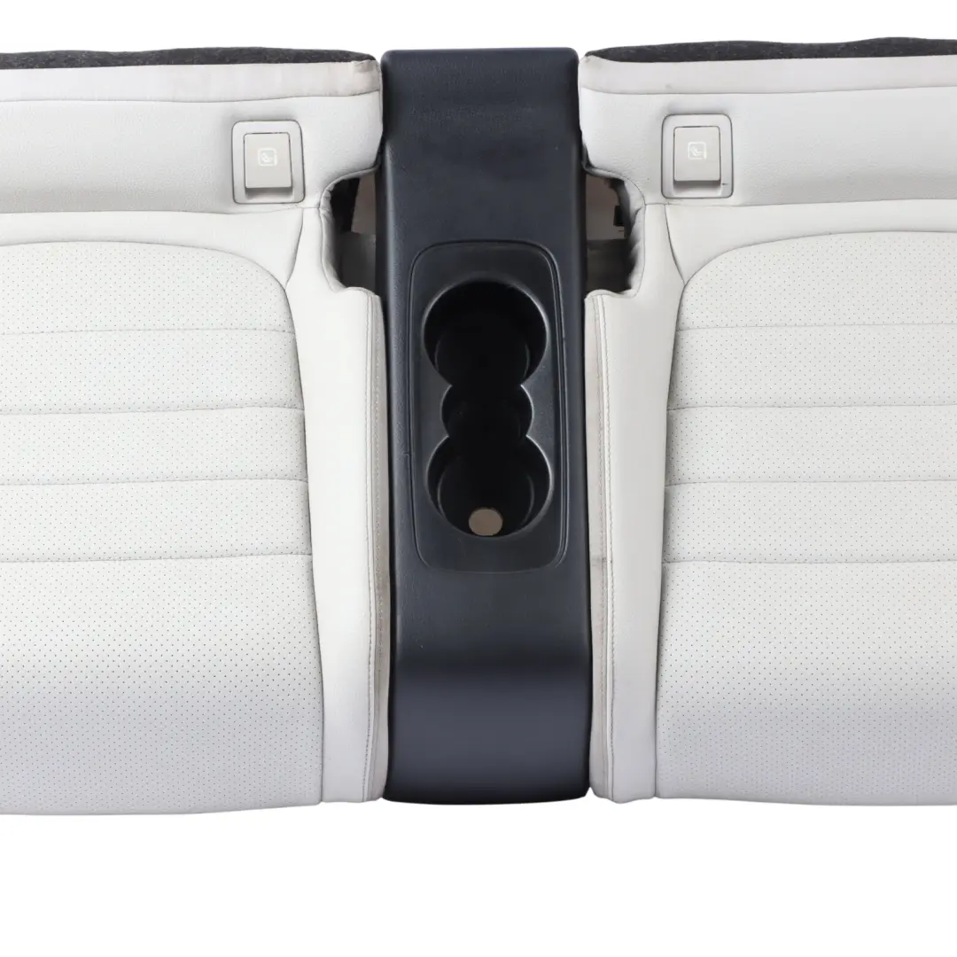 Bench Bottom Lower Covering Cup Holder Grey Leather to Mercedes C205 Rear Seat with Part number A2059207900 Mercedes C205 Rear Seat Bench Bottom Lower Covering Cup Holder Grey Leather - SKU A2059207900-1 - Part number A2059207900