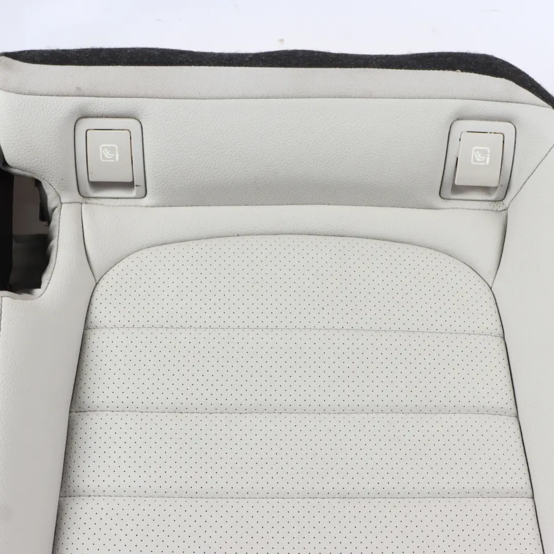 Bench Bottom Lower Covering Cup Holder Grey Leather to Mercedes C205 Rear Seat with Part number A2059207900 Mercedes C205 Rear Seat Bench Bottom Lower Covering Cup Holder Grey Leather - SKU A2059207900-1 - Part number A2059207900