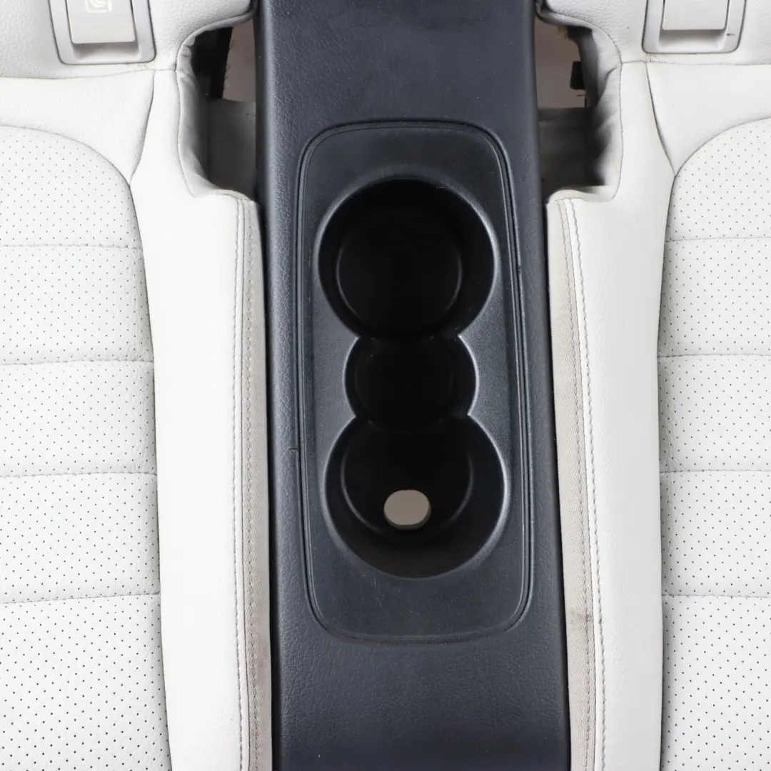 Bench Bottom Lower Covering Cup Holder Grey Leather to Mercedes C205 Rear Seat with Part number A2059207900 Mercedes C205 Rear Seat Bench Bottom Lower Covering Cup Holder Grey Leather - SKU A2059207900-1 - Part number A2059207900