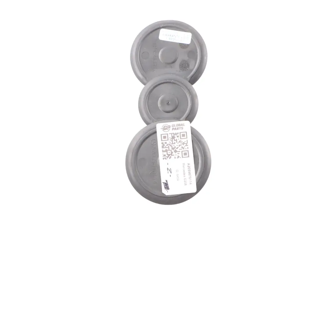 Mercedes A205 C205 Console Centrale Tapetino Inserto Coperchio Gomma - SKU A2059870114 - Numero di parte A2059870114