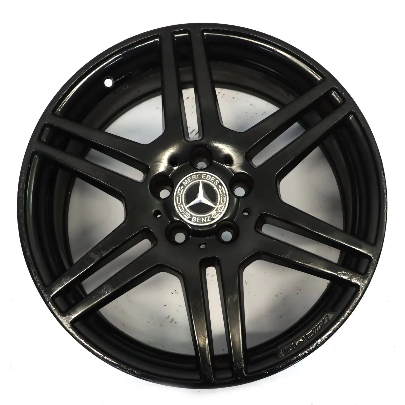 Mercedes C207 A207 AMG Cerchio in lega anteriore nero 18" 8J ET:45 A2074011302